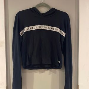 Gray Under Armour pull over